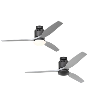 CASAFAN Aerodynamix Eco Deckenventilator Grau / Silber (20 Watt)