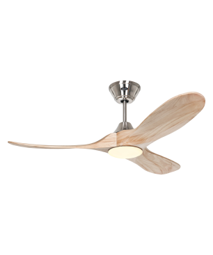 CASAFAN Eco Genuino-L Deckenventilator Holzfarben (17 Watt, Durchmesser 122 cm)