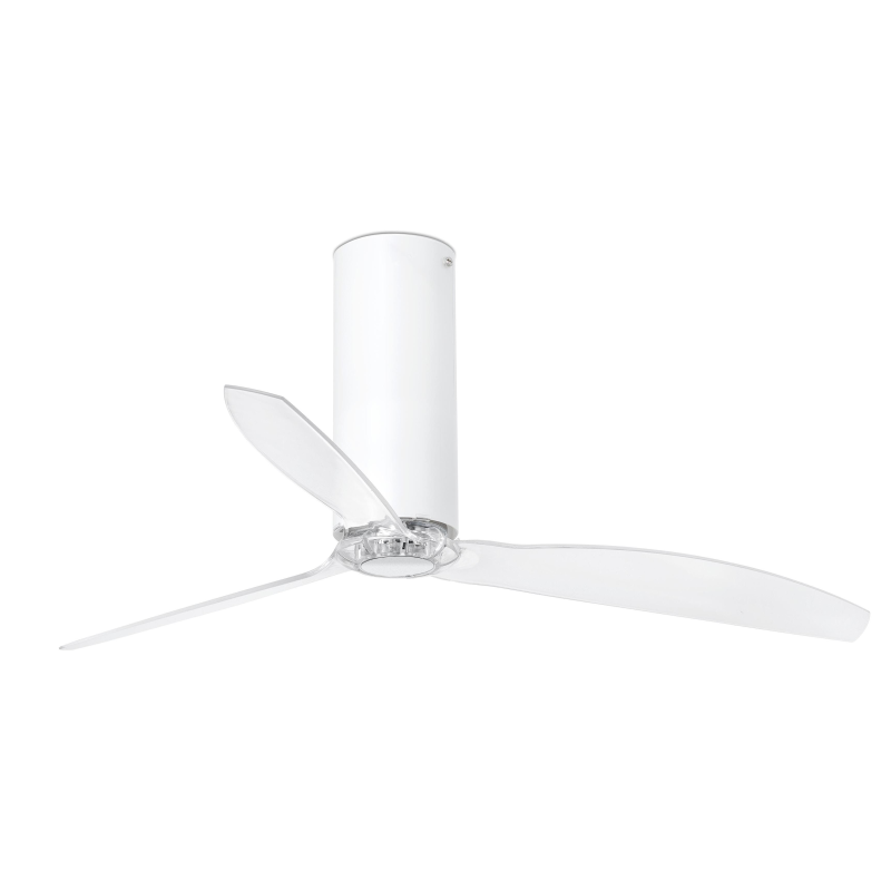 FARO Tube Deckenventilator Transparent (32 Watt) 128 cm