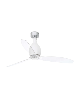 FARO Mini Eterfan Deckenventilator Transparent (32 Watt)
