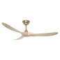 CASAFAN Eco Genuino Deckenventilator Holzfarben (17 Watt, Frequenz	50 Hz)