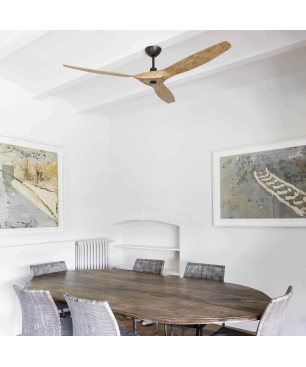 FARO Morea Deckenventilator Kiefer / Pinie (38 Watt)