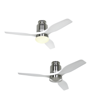 CASAFAN Aerodynamix Eco Deckenventilator Weiß (11 Watt, Durchmesser 112 cm)