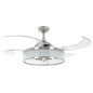 BEACON Fanaway Corbelle Deckenventilator Transparent (60 Watt)