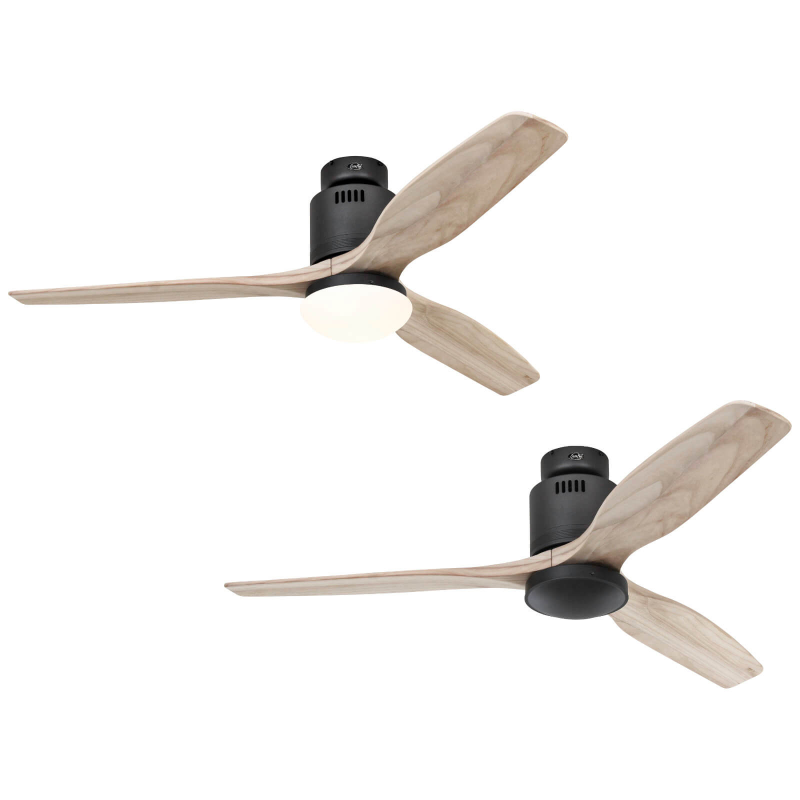 CASAFAN Aerodynamix Eco Deckenventilator Holzfarben (20 Watt)
