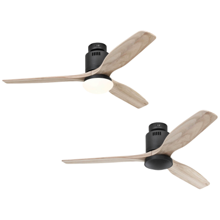 CASAFAN Aerodynamix Eco Deckenventilator Holzfarben (20 Watt)