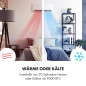 KLARSTEIN Windwaker Smart Klimaanlage Creme / weiß Energieeffizienzklasse: A++, Max. Raumgröße: 44 m² KLARSTEIN Windwaker Smart Klimaanlage Creme / weiß Energieeffizienzklasse: A++, Max. Raumgröße: 44 m²