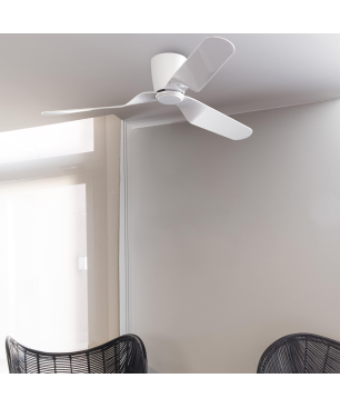 FARO Pemba Deckenventilator Weiß (32 Watt)