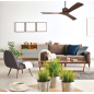 CASAFAN Macau Deckenventilator Nussbaum (39 Watt, 150 U/Min.)