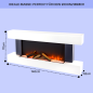 KLARSTEIN Studio Light & Fire 1 Elektrischer Kamin (2000 Watt)