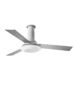 LEDS C4 Fus Deckenventilator Grau / Silber (42 Watt)
