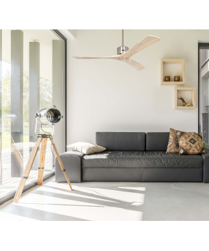 CASAFAN Macau Deckenventilator Holzfarben (39 Watt, 150 U/Min.)