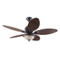HUNTER FANS Caribbean Breeze Deckenventilator Braun (69 Watt)
