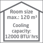 KOENIC KAC 12020 WLAN Klimagerät Weiß (Max. Raumgröße: 120 m³, EEK: A)