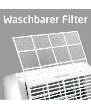 KOENIC KAC 12022 WLAN Klimagerät Weiß (Max. Raumgröße: 120 m³, EEK: A)