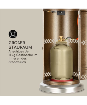 BLUMFELDT Goldflame Deluxe Heizstrahler (11000 Watt)