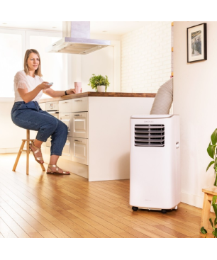 CECOTEC ForceClima 7350 Touch Smart Air conditioning mobile Weiß (Max. Raumgröße: 20 m², EEK: A++)