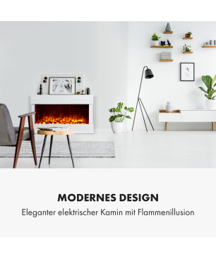 KLARSTEIN Studio 1 Elektrischer Kamin (2000 Watt)
