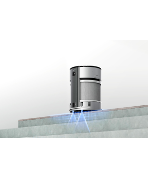 ECOVACS Airbot Z1 Luftreiniger Grau/Schwarz (90 Watt, Raumgröße: 51 m², HEPA)