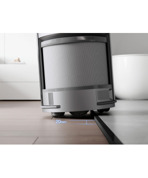 ECOVACS Airbot Z1 Luftreiniger Grau/Schwarz (90 Watt, Raumgröße: 51 m², HEPA)
