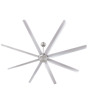 WESTINGHOUSE Widespan Deckenventilator Grau / Silber (120 Watt)