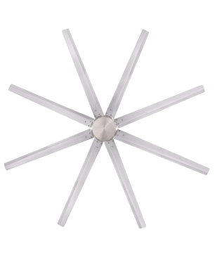 WESTINGHOUSE Widespan Deckenventilator Grau / Silber (120 Watt)