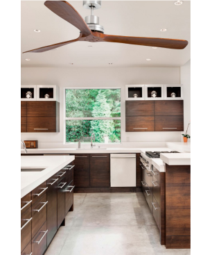 FARO Lantau-G Deckenventilator Nussbaum (82 Watt)