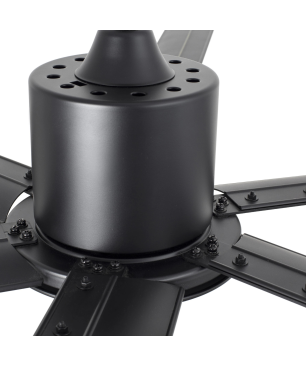 FARO Andros Deckenventilator Schwarz (35 Watt)