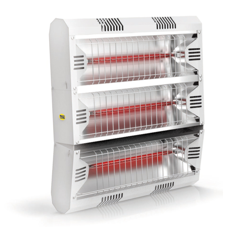 MO-EL Hathor Low Glare Heizstrahler (6000 Watt, Raumgröße: 23 m²)