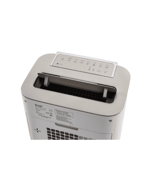 SHARP KCG60EUW (Raumgröße: 50 m², HEPA-Filter, Desodorierungsfilter, Luftbefeuchtungsfilter)