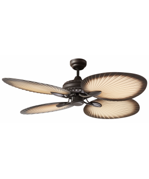 MARTCE Oasis Deckenventilator Palme / Bambus (63 Watt)
