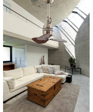 FARO Vedra Deckenventilator Nussbaum (37 Watt)