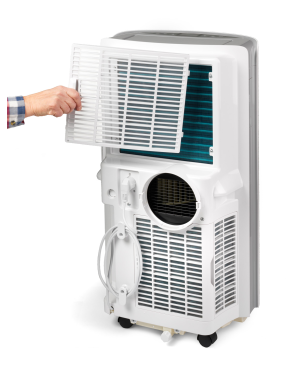 WOODS Cortina12K Klimagerät Weiß (Max. Raumgröße: 35 m², EEK: A)