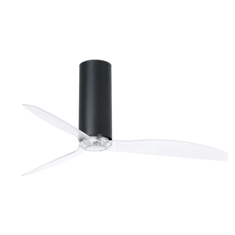 FARO Tube Deckenventilator Transparent (32 Watt) 185 U/Min.