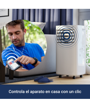 SUNTEC COOLFIXX 2.0 Eco R290 APP Mobiles Klimagerät Weiß (Max. Raumgröße: 25 m², EEK: A)