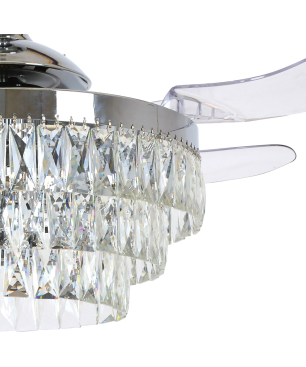 BEACON Fanaway Veil Deckenventilator Transparent (60 Watt)