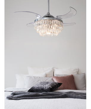 BEACON Fanaway Veil Deckenventilator Transparent (60 Watt)