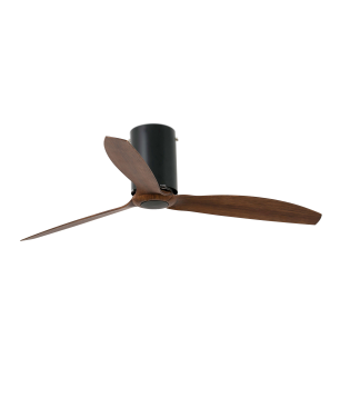 FARO Mini Tube Deckenventilator Nussbaum (32 Watt)