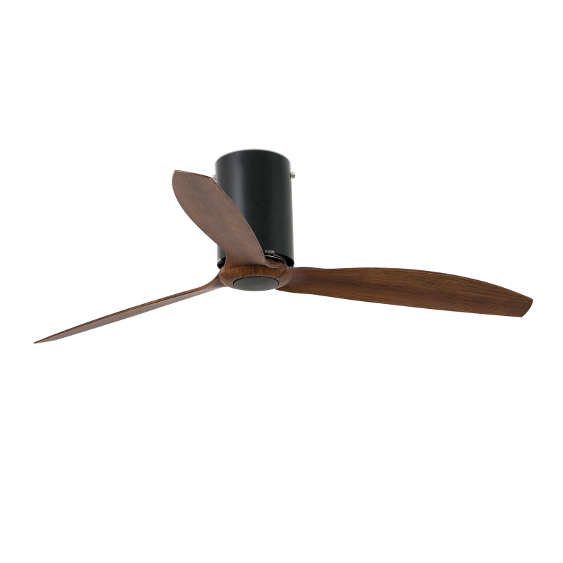 FARO Mini Tube Deckenventilator Nussbaum (32 Watt)