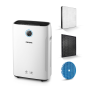 PHILIPS AC 2729/10 2-IN-1 KOMBIGERÄT Luftreiniger und Luftbefeuchter Weiß (35 Watt, Raumgröße: 60 m²)