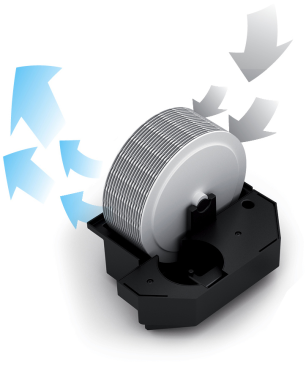 STADLER FORM 14867 Robert Luftwäscher Weiß (30 Watt, Raumgröße: 80 m²)