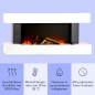 KLARSTEIN Studio Light & Fire Elektrischer Kamin (2000 Watt), Gewicht: ca. 24,5 kg