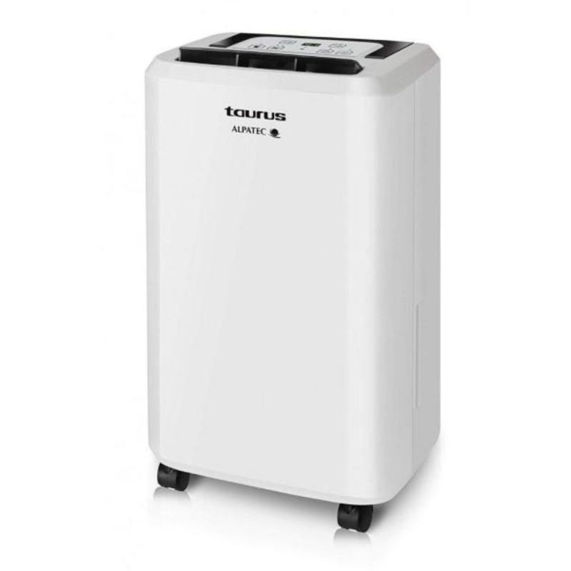 TAURUS DH201 Luftentfeuchter Weiß (380 Watt, Entfeuchterleistung: 850 ml, Raumgröße: 38 m²)