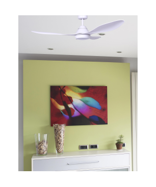 FARO Polaris Deckenventilator Weiß (35 Watt)