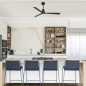 FARO Nassau Deckenventilator Braun (37 Watt)