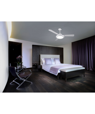 LEDS C4 Bahia Deckenventilator Weiß (63 Watt)