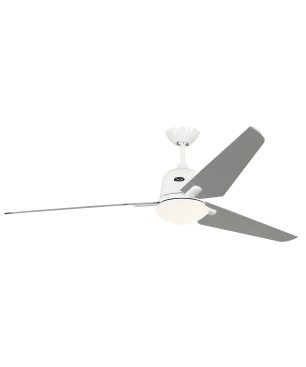 CASAFAN Eco Aviatos Deckenventilator Grau / Silber (36 Watt, Rotationsgeschwindigkeit 150 U/Min.)