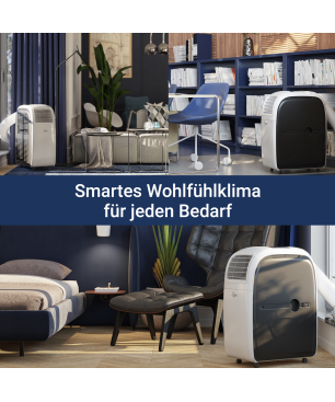 SUNTEC Transform 14.000 Eco R290 APP Mobiles Klimagerät | 6 in 1 Klimagerät | Wifi | 24h-Timer | Klimaanlage mobil und leise m