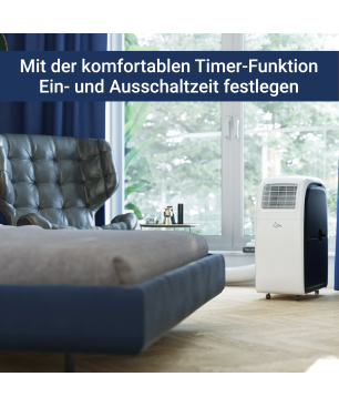 SUNTEC Transform 14.000 Eco R290 APP Mobiles Klimagerät | 6 in 1 Klimagerät | Wifi | 24h-Timer | Klimaanlage mobil und leise m