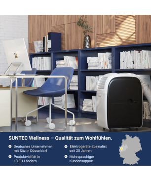 SUNTEC Transform 14.000 Eco R290 APP Mobiles Klimagerät | 6 in 1 Klimagerät | Wifi | 24h-Timer | Klimaanlage mobil und leise m